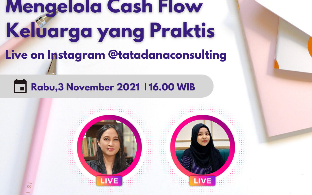 Instagram Live Tatadana “Mengelola Cashflow Keluarga yang praktis”
